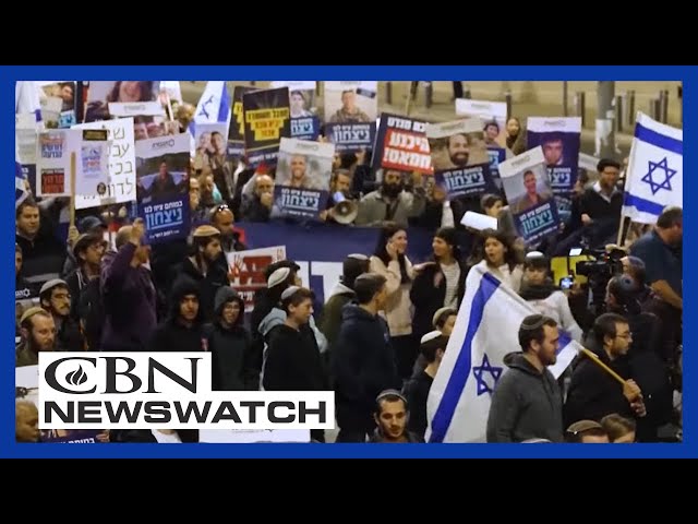 ⁣Hostage Deal May Be Close, But Some Israelis Protest | CBN NewsWatch - January 14, 2025