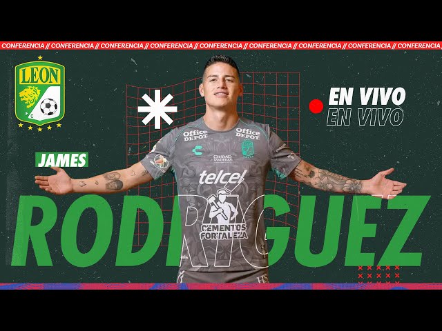 ⁣ EN VIVO | Conferencia James Rodríguez  Sus PRIMERAS PALABRAS con León | TUDN