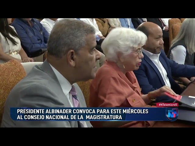 ⁣Abinader convoca Consejo Nacional de la Magistratura para el miércoles