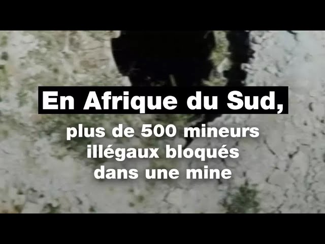 ⁣ En #AfriqueDuSud, plus de 500 mineurs #illégaux coincés dans une #mine • FRANCE 24