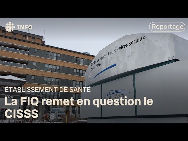 ⁣Urgence de Mont-Joli : un syndicat remet en question la raison invoquée par le CISSS