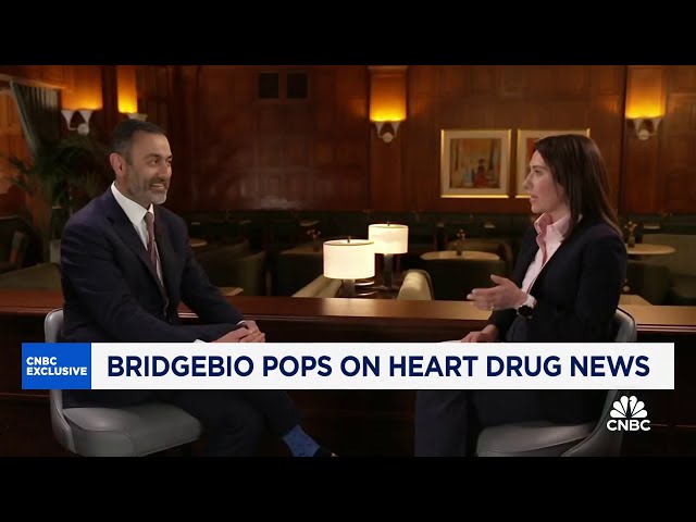 ⁣BridgeBio CEO Neil Kumar: Our heart disease drug staves off death and hospitalization