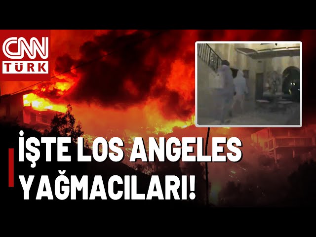 ⁣Los Angeles Yangını Büyüdü, Yağmacılar Evlere Üşüştü! İşte Los Angeles'taki Yağmacılar...