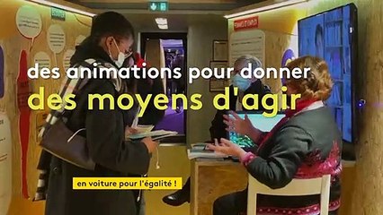 ⁣Parité hommes-femmes : le train de l’égalité fait sa première escale à Nantes