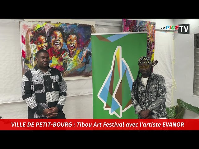 ⁣Ville de Petit-Bourg : Tibou Art Festival avec l'artiste EVANOR