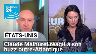 ⁣Donald Trump comparé à Néron : le sénateur Claude Malhuret réagit à son buzz international