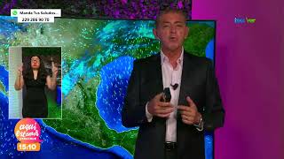 ⁣#Atiempoconeltiempo con Ramiro Gómez y las condiciones climatológicas para el fin de semana.