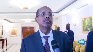 ⁣Intervention du président de la commission de l’Union Africaine