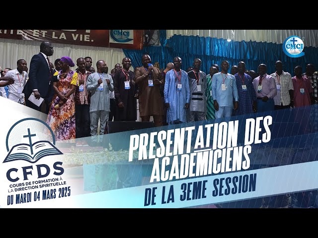 ⁣ACADEMIE PASTORALE 2025 - PRESENTATION DES ETUDIANTS DE LA 3e SESSION