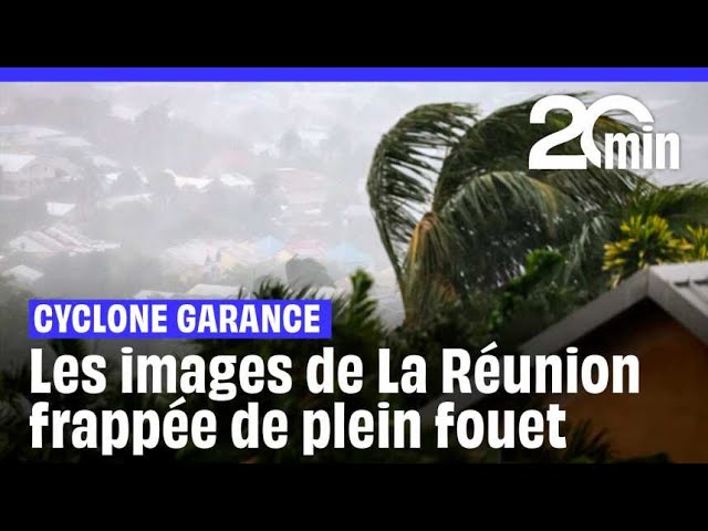 ⁣Cyclone Garance : La Réunion frappée de plein fouet