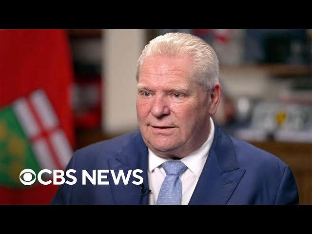 ⁣Ontario's Premier Doug Ford moving ahead with tariffs on the U.S.