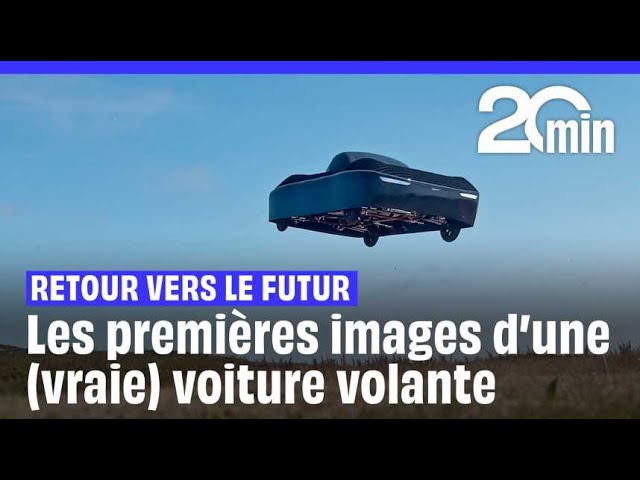 ⁣Les premières images d'une (vraie) voiture volante