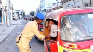 ⁣Ciidamada Booliska iyo Nabad Sugidda ayaa waddooyinka Muqdisho ka wada ololaha ‘nabad nagula afur.’