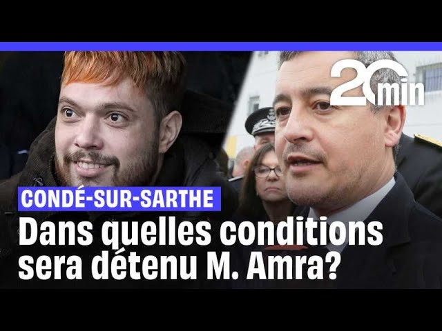 ⁣Condé-Sur-Sarthe : Quelles seront les conditions de détention de Mohamed Amra ?