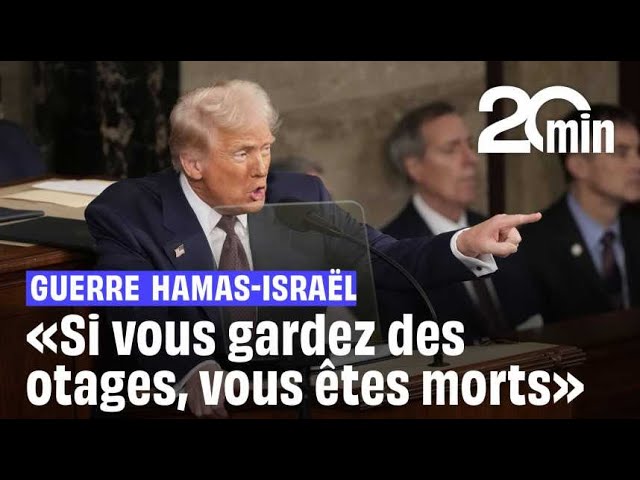 ⁣« Si vous gardez des otages, vous êtes MORTS », Donald Trump menace le peuple de Gaza