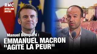 ⁣Pour Emmanuel Macron, "la menace russe est là"