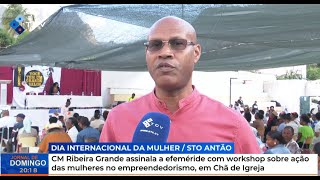 ⁣CM Ribeira Grande assinala a efeméride com workshop sobre ação das mulheres no empreendedorismo