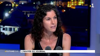 ⁣Lucie Curet de la Cimade invitée du JTSoir du 17 décembre