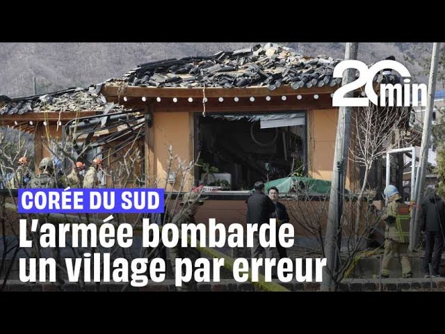 ⁣Corée du Sud : Huit bombes larguées par erreur par l’armée, plusieurs civils blessés