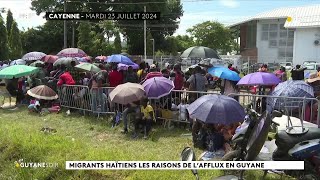 ⁣Immigration haïtienne : les raisons de l'afflux en Guyane