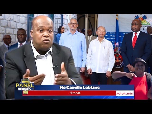 ⁣Sécurité publique et transition politique : Me Leblanc sceptique sur l’avenir du processus en Haïti