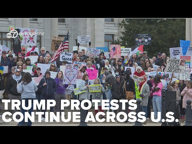 ⁣Hundreds of Arkansans take part in the "People's March"