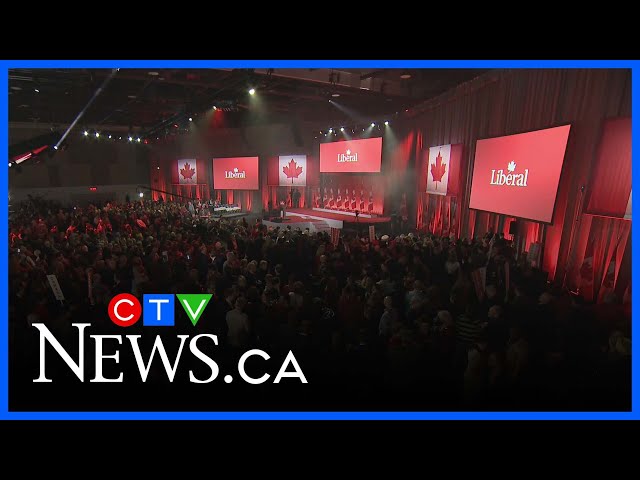 ⁣Liberal candidates deliver introductory speeches