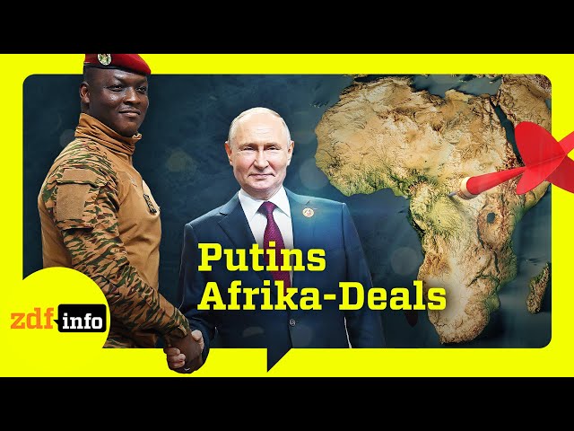 ⁣Söldner gegen Rohstoffe: Wie Putin Afrika beherrscht | ZDFinfo Doku