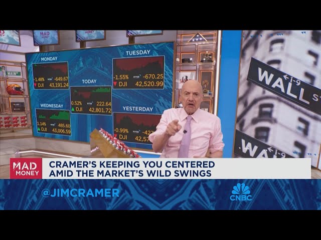 ⁣Individual earnings have been deemphasized by the dispensing of tariffs, says Jim Cramer