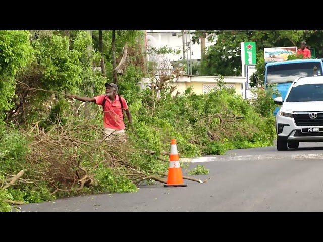 ⁣AUTHORITIES TACKLE CRIME WITH DEBUSHING INITIATIVE IN RODNEY BAY