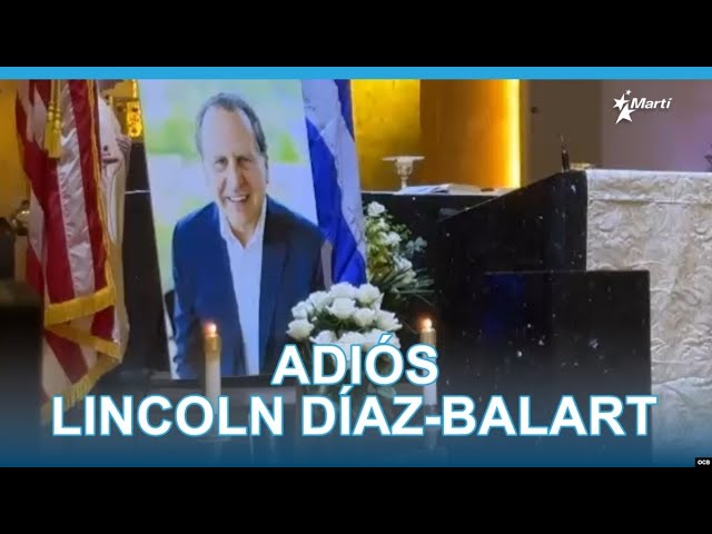 ⁣Último adiós a Lincoln Díaz-Balart