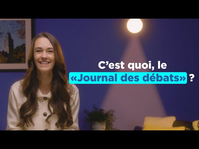 ⁣Le «Journal des débats»