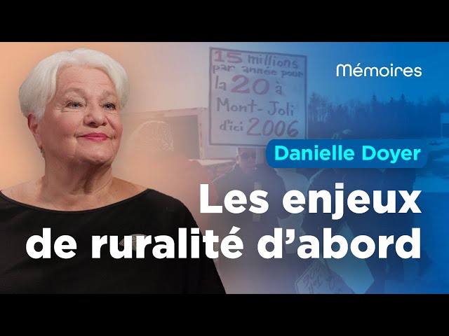 ⁣Les enjeux de ruralité d'abord avec Danielle Doyer