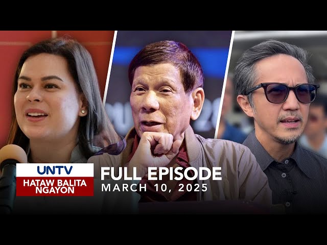 ⁣UNTV: Hataw Balita Ngayon | March 10, 2025