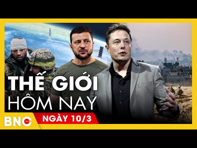 ⁣Tin thế giới hôm nay: Musk dọa nếu Starlink tắt, Ukraine sụp đổ;1 quốc gia dính đạn vì Iran-Israel