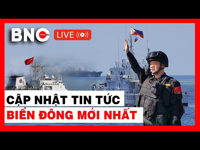 ⁣TRỰC TIẾP: Biển Đông: Căng thẳng Trung Quốc - Philippines - Nhật Bản | BNC Now