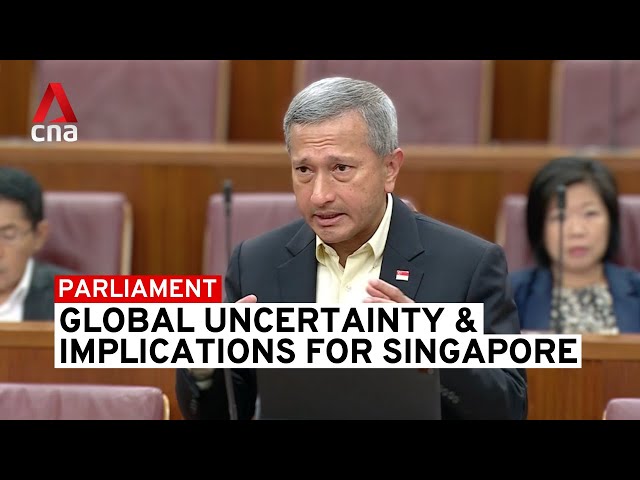 ⁣Vivian Balakrishnan on global uncertainty and implications for Singapore | Part 1