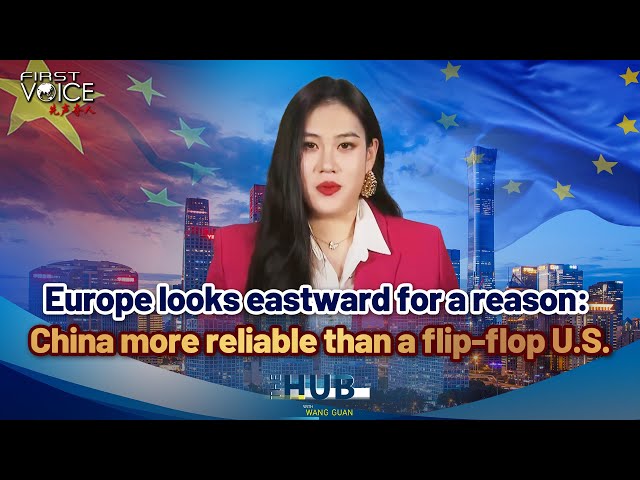 ⁣Europe looks eastward for a reason: China more reliable than a flip-flop U.S.