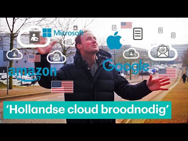 ⁣Onze gevoelige data ligt bij Amerikaanse techbedrijven: tijd voor 'Hollandse cloud'