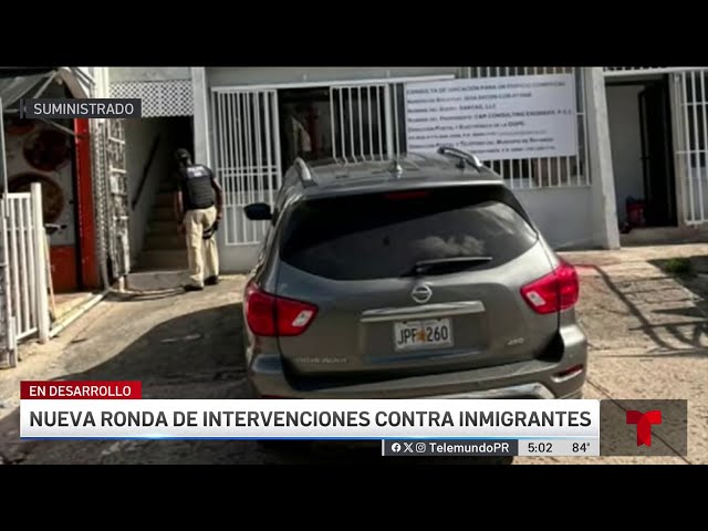 ⁣Orden contra inmigrantes de Trump: ICE visita negocios en Bayamón