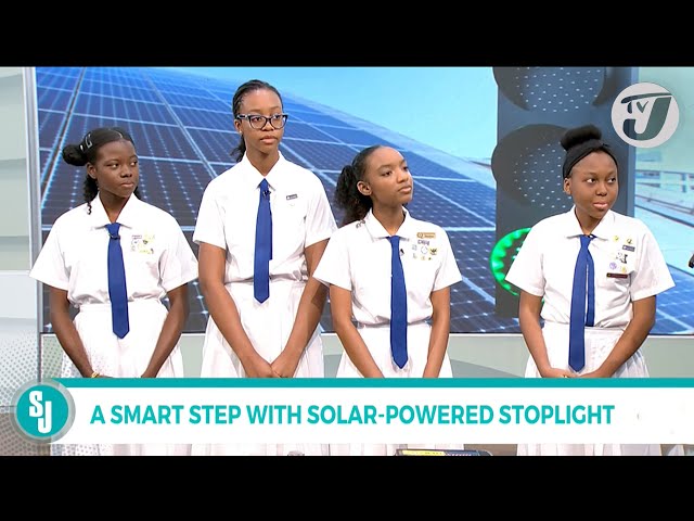 ⁣A Smart Step with Solar-Powered Stoplight | TVJ Smile Jamaica