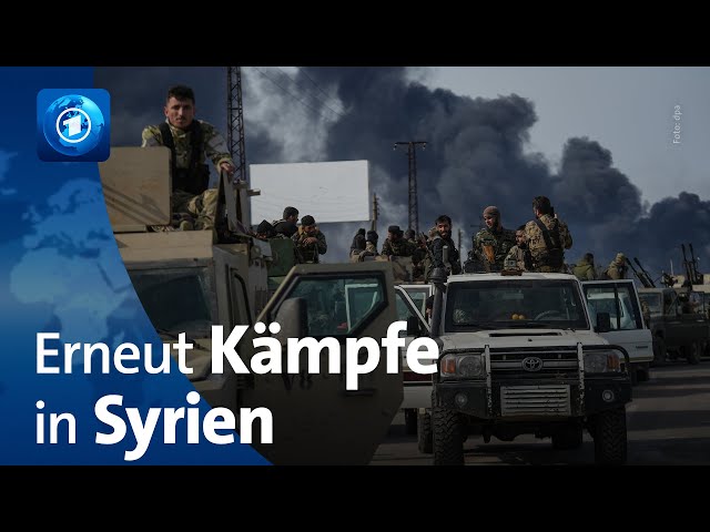 ⁣Erneut heftige Kämpfe in Syrien ausgebrochen