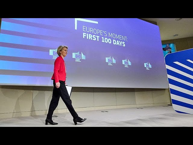 ⁣Six takeaways as Ursula von der Leyen marks 100 days in office