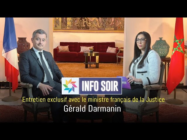 ⁣Exclusif- Entretien avec le ministre français de la Justice, Gérald Darmanin