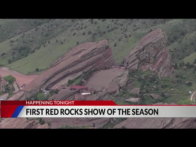 ⁣Red Rocks prepares for first show of the season