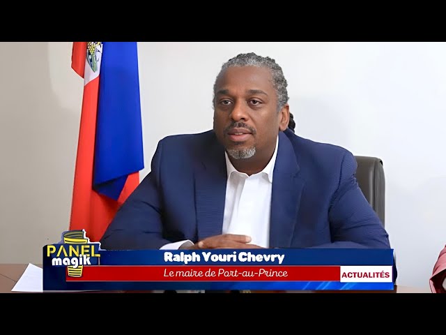 ⁣Le maire de Port-au-Prince Ralph Youri Chevry sur les activités tenues dans la capitale