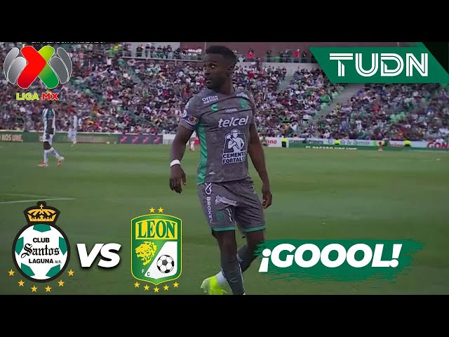 ⁣¡GOLAZO! Mendoza a puro poder | Santos 0-1 León | Liga Mx - CL2025 J11 | TUDN