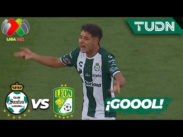 ⁣¡EL EMPATE! Golazo de Ramiro | Santos 1-1 León | Liga Mx - CL2025 J11 | TUDN