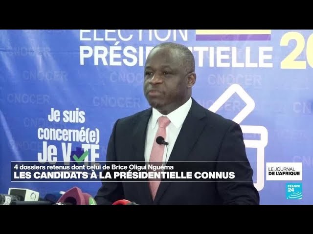 ⁣Présidentielle au Gabon, seulement 4 dossiers retenus sur les 23 candidatures • FRANCE 24