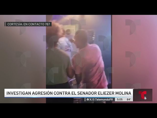 ⁣En video: investigan alegada agresión contra Eliezer Molina en Culebra